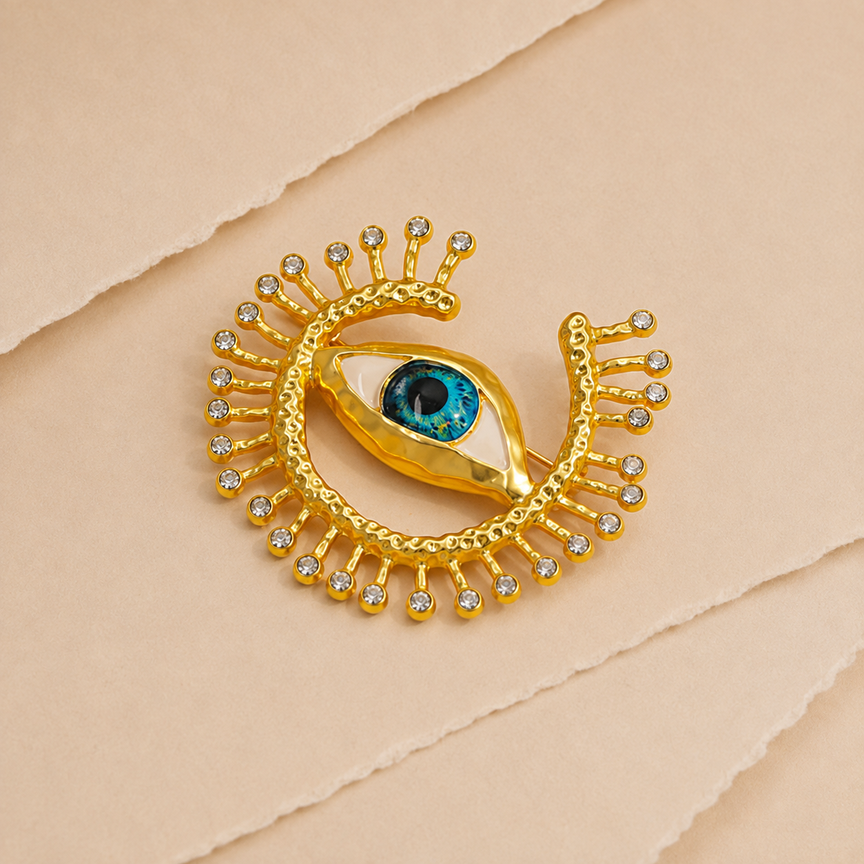 Mystic Gaze Statement Brooch