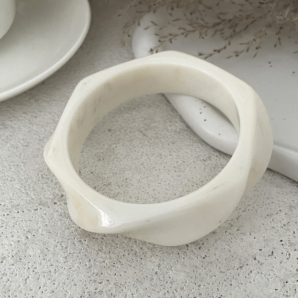 Seashell Bangle Bracelet Set