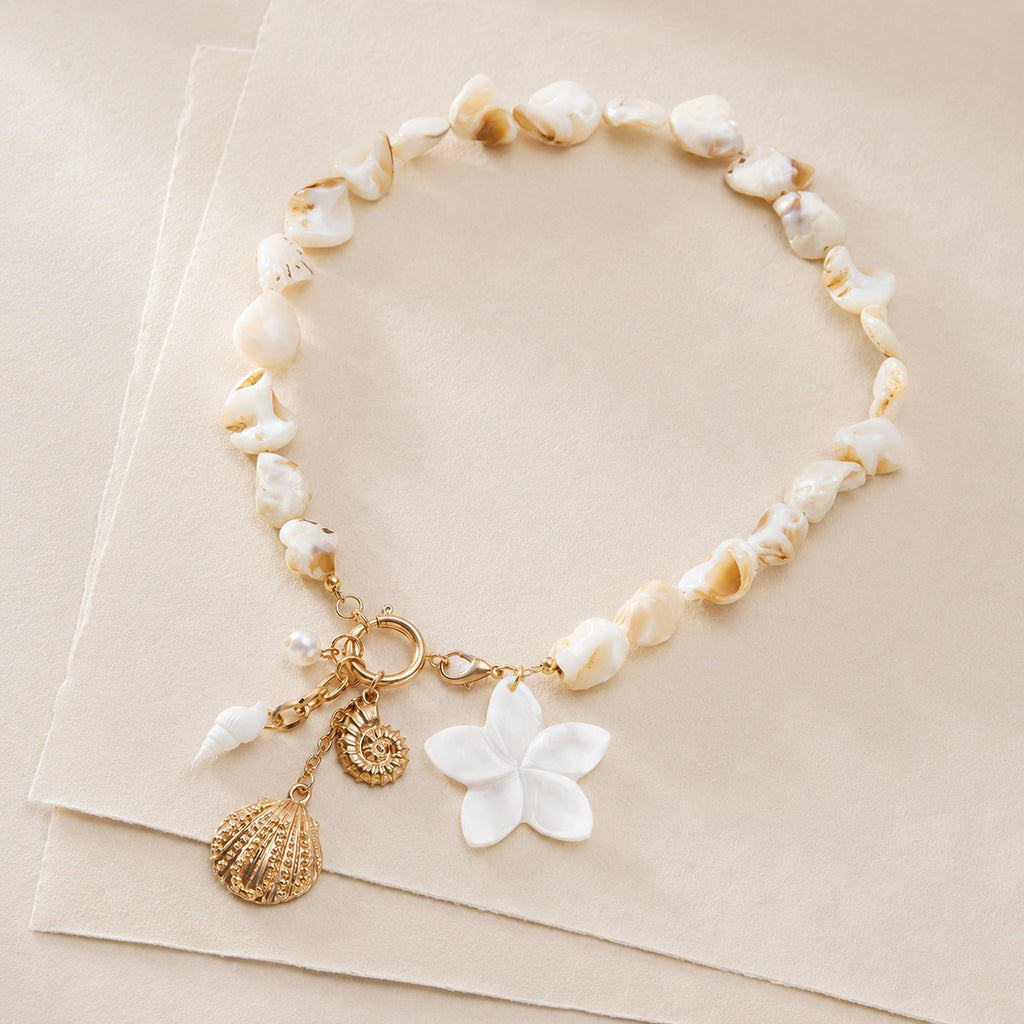 Coastal Charm Pendant Necklace