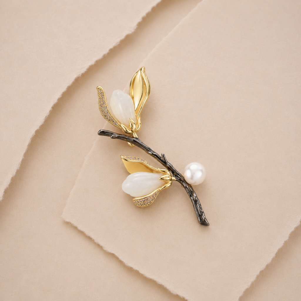 Blooming Branch Brooch