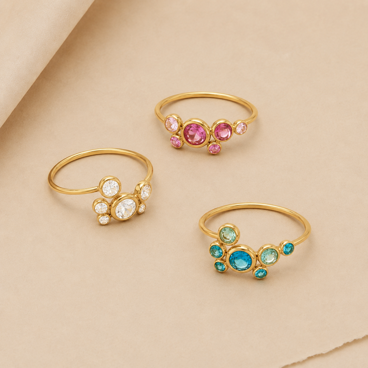 Bubble Sparkle Ring