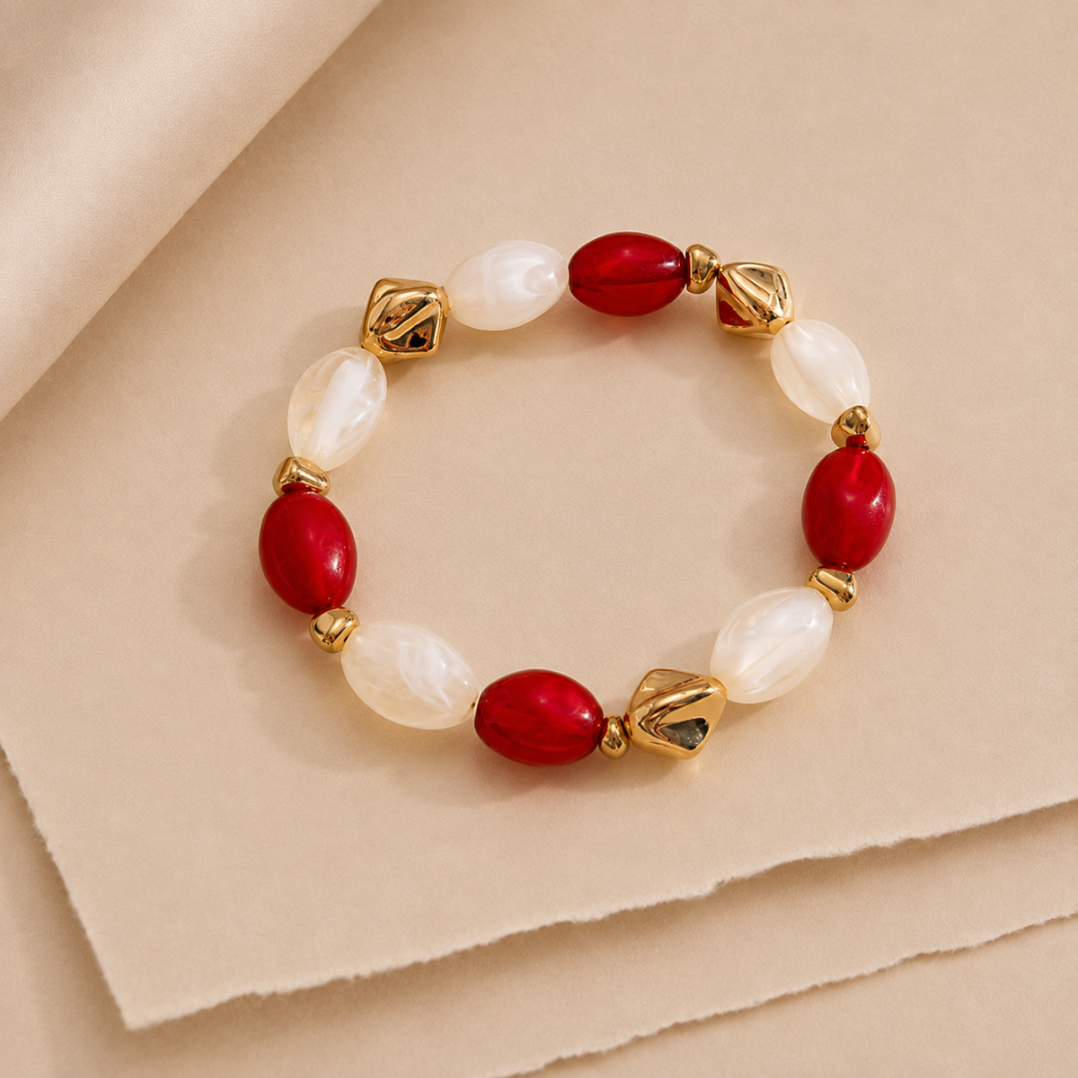 Chunky Bead Bracelet Set