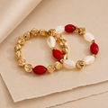 Chunky Bead Bracelet Set
