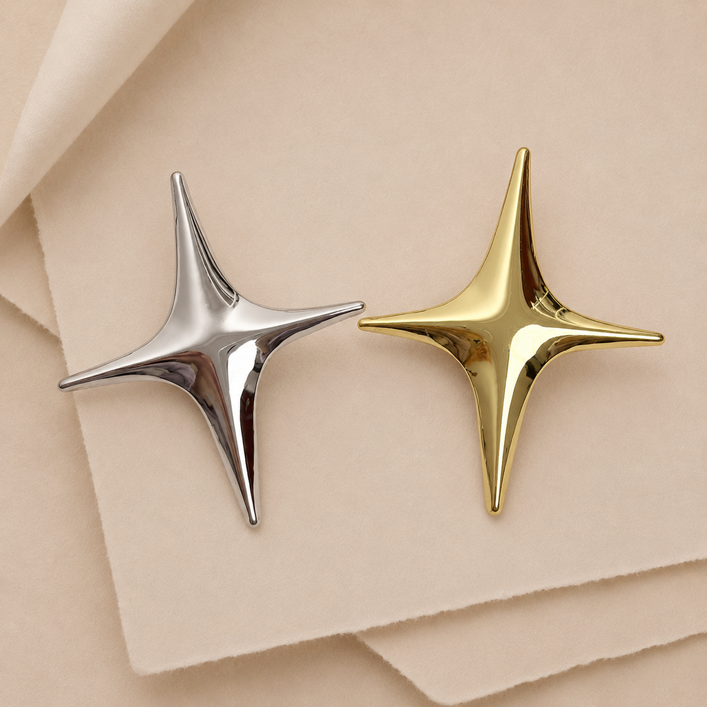 Celestial Star Statement Brooch