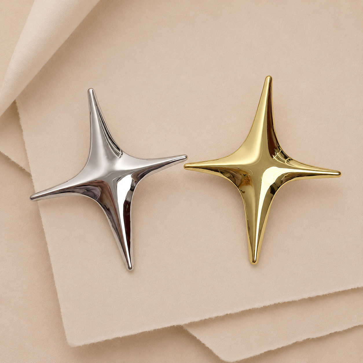 Celestial Star Statement Brooch