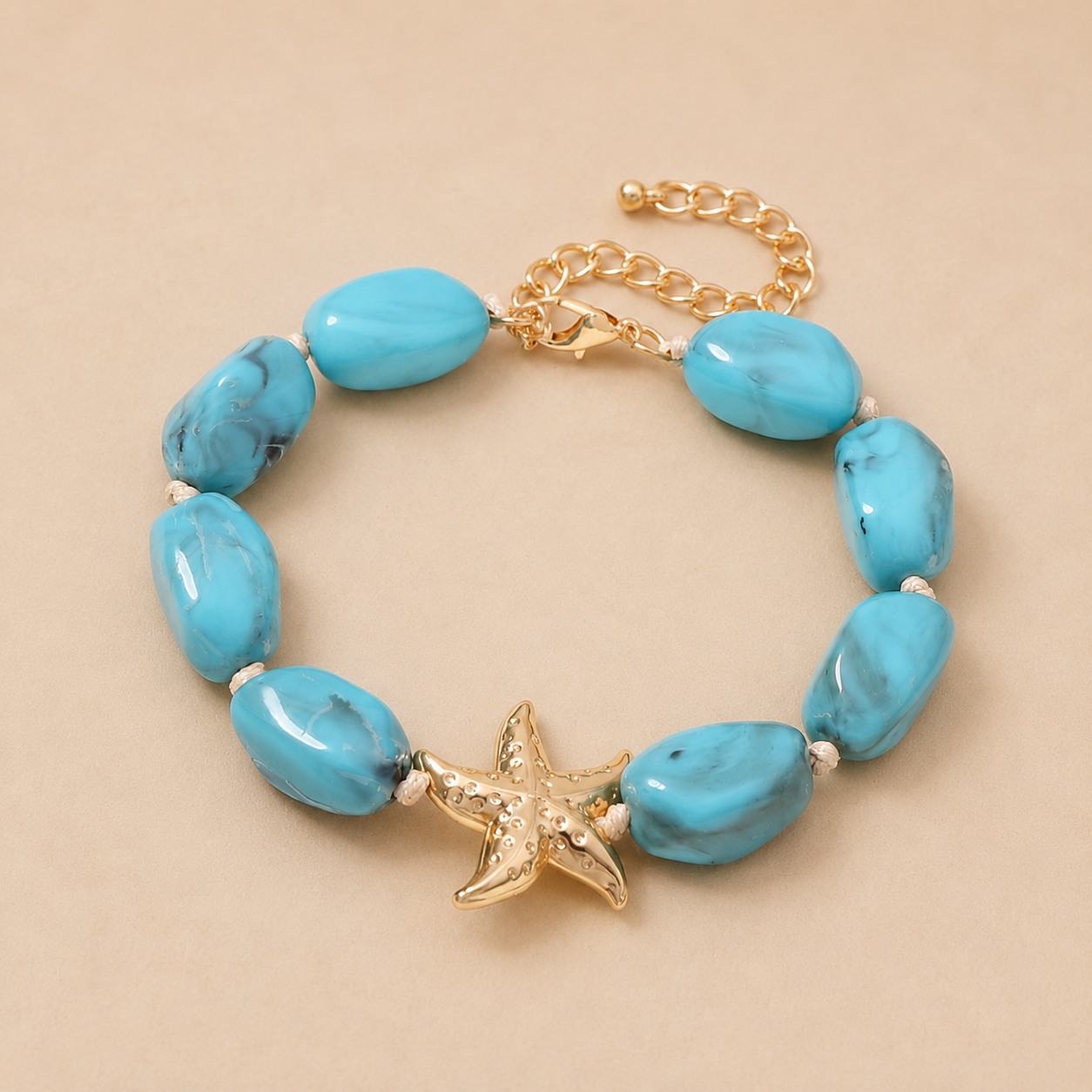 Starfish Beaded Bracelet