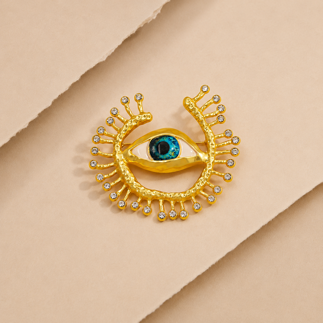 Mystic Gaze Statement Brooch