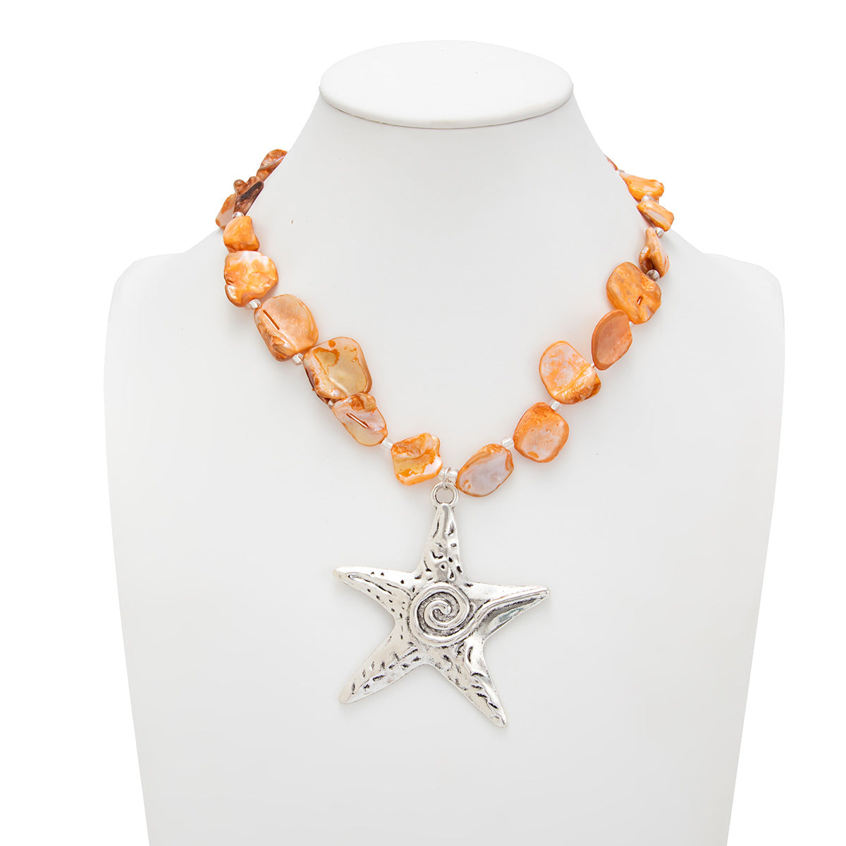 Starfish Pendant Shell Necklace