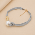 Tie-Detail Pendant Necklace