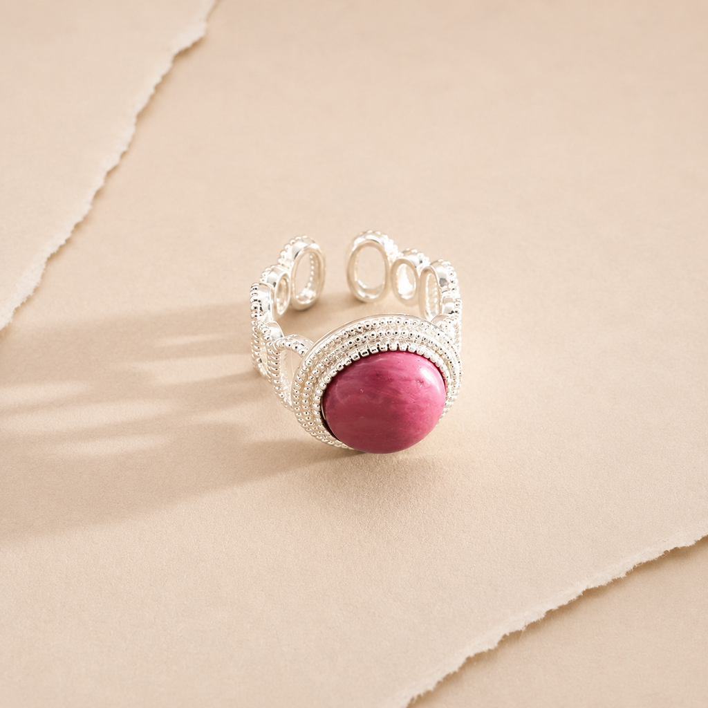 Oval Cabochon Statement Ring
