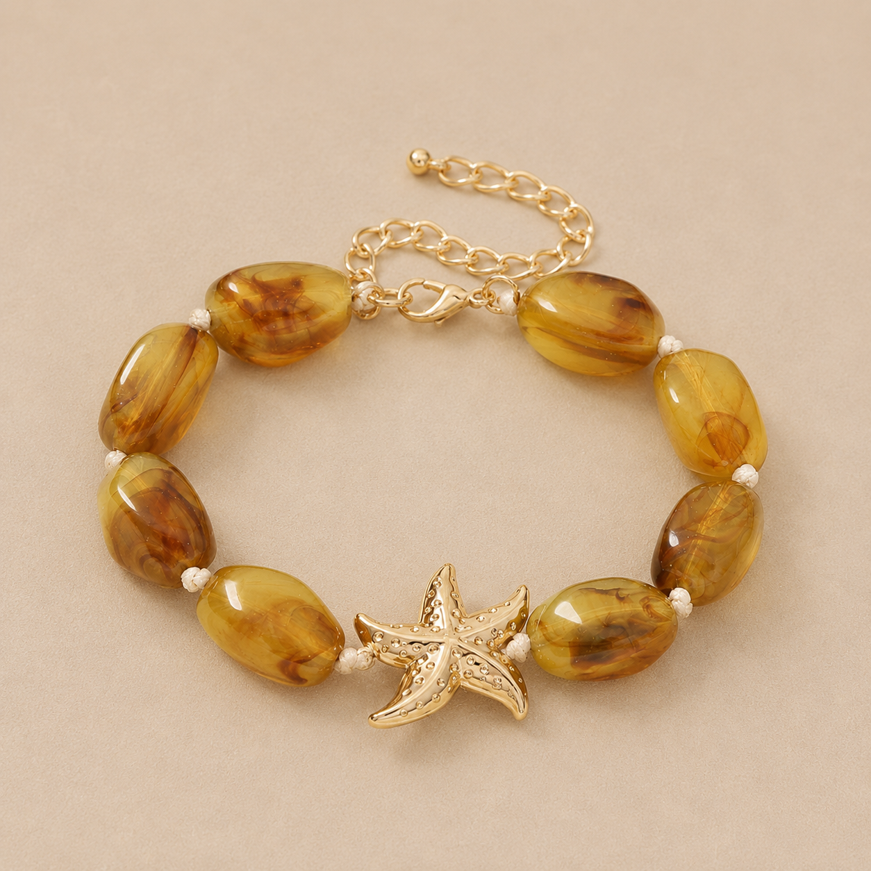 Starfish Beaded Bracelet