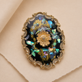 Baroque Floral Statement Brooch
