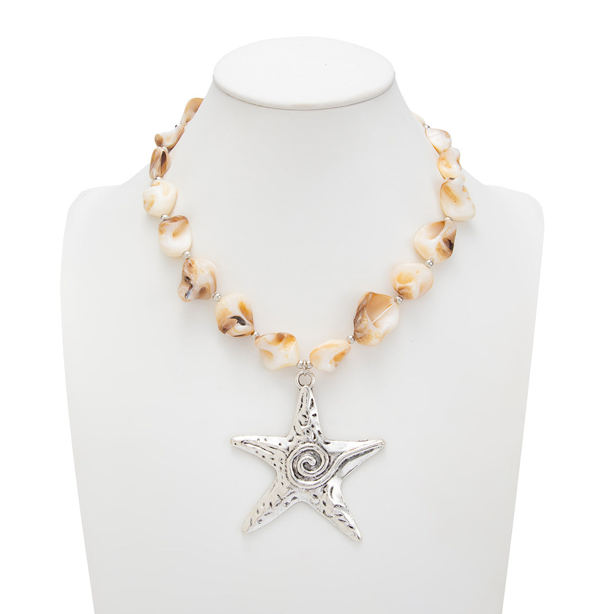 Starfish Pendant Shell Necklace