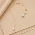 Asymmetrical Bead Collar Necklace