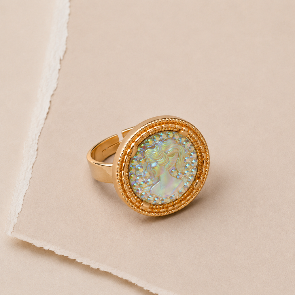 Mermaid Relief Statement Ring