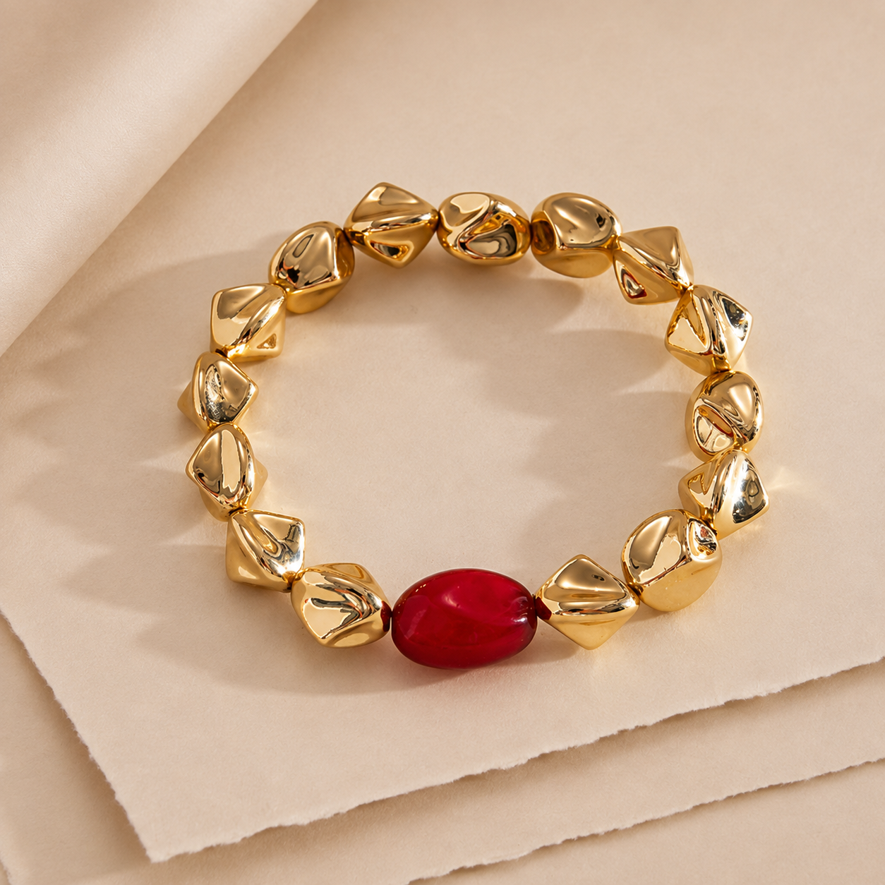 Chunky Bead Bracelet Set