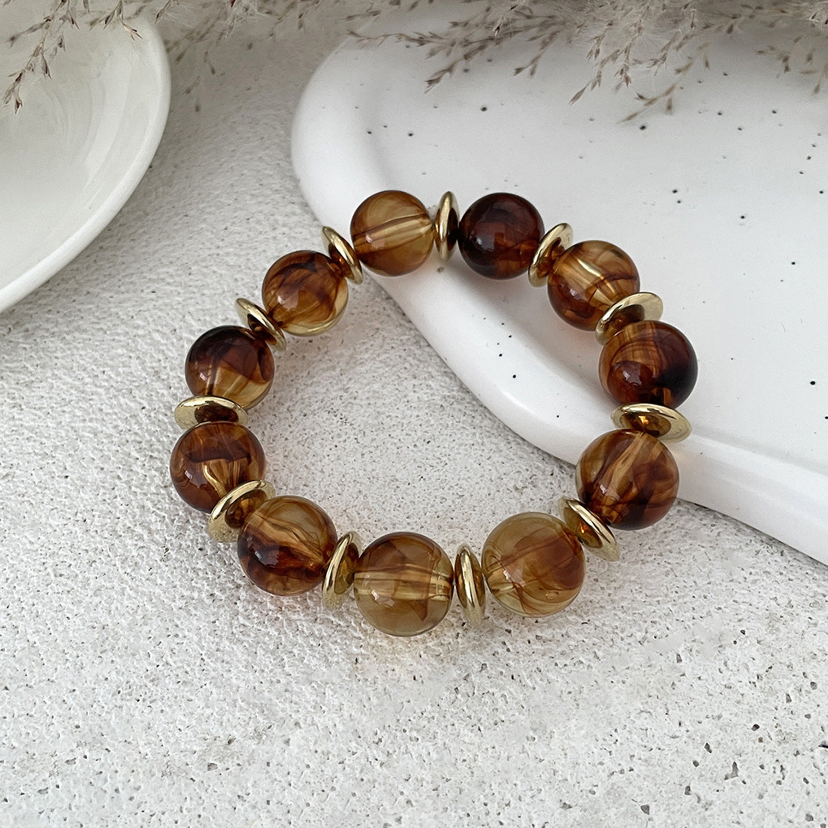 Coastal Shell Bangle Stack