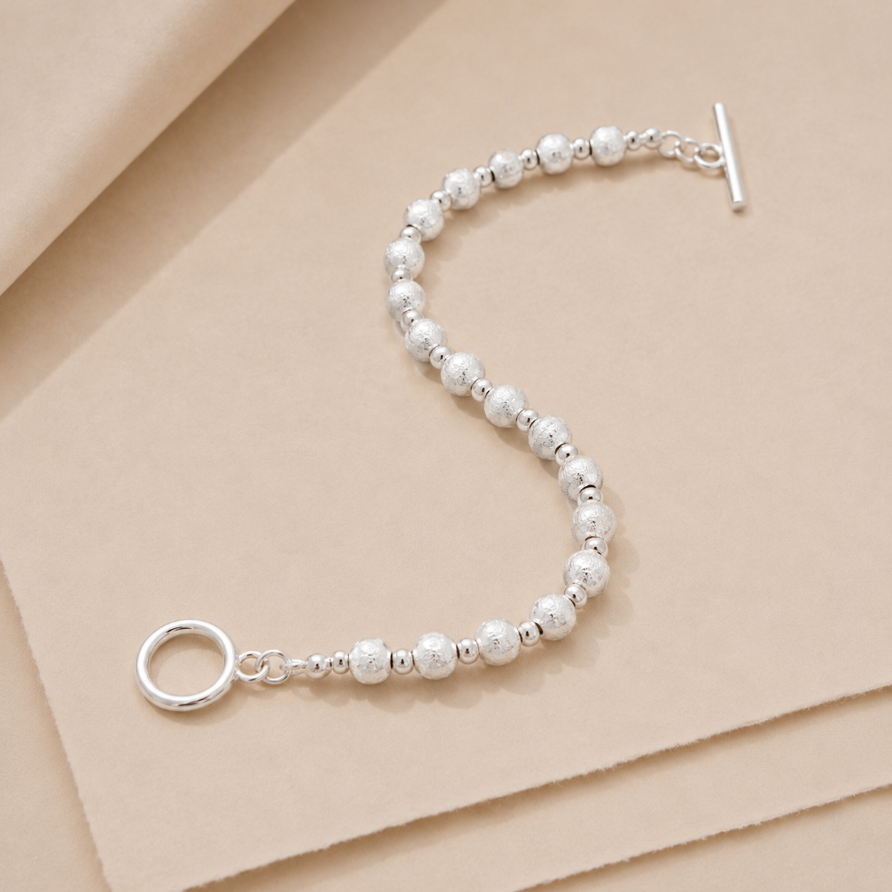 Toggle Bead Bracelet