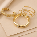 Mixed Bangle Bracelet Stack