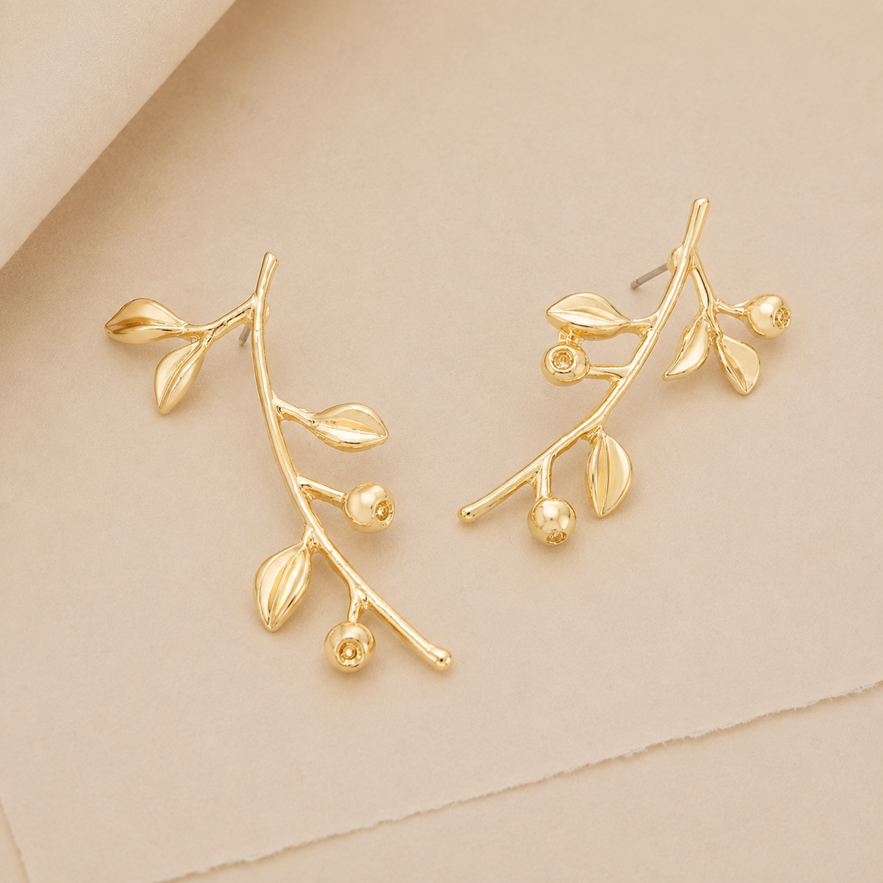 Botanical Vine Drop Earrings