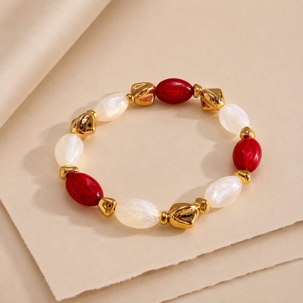 Chunky Bead Bracelet Set