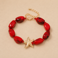 Starfish Beaded Bracelet
