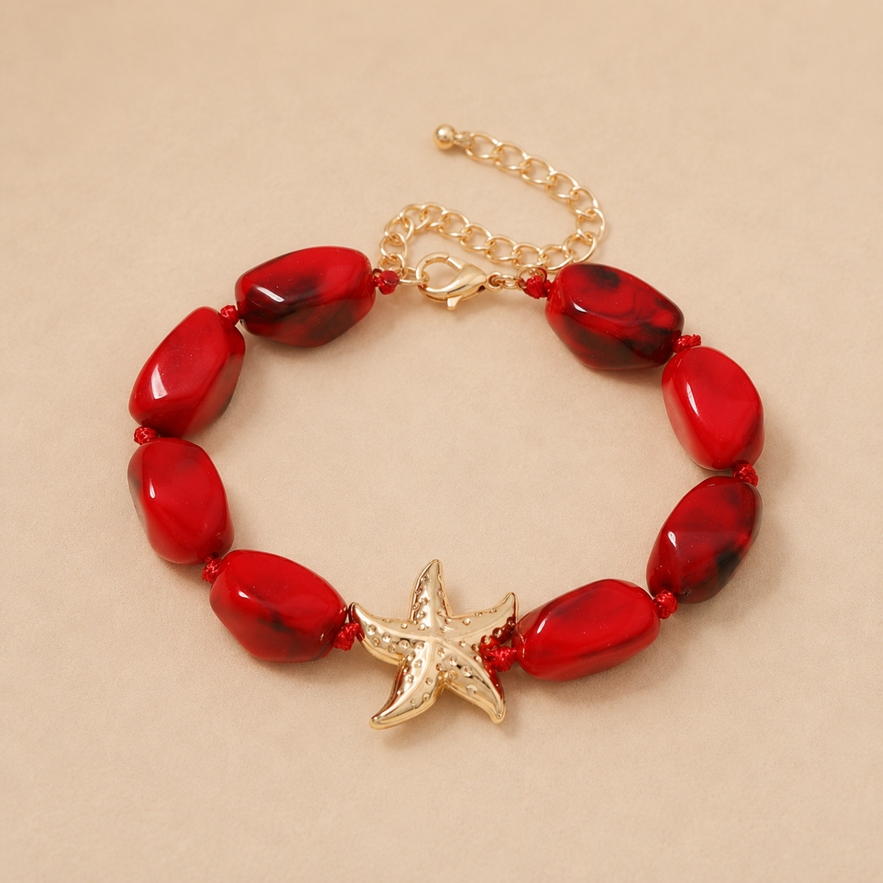 Starfish Beaded Bracelet