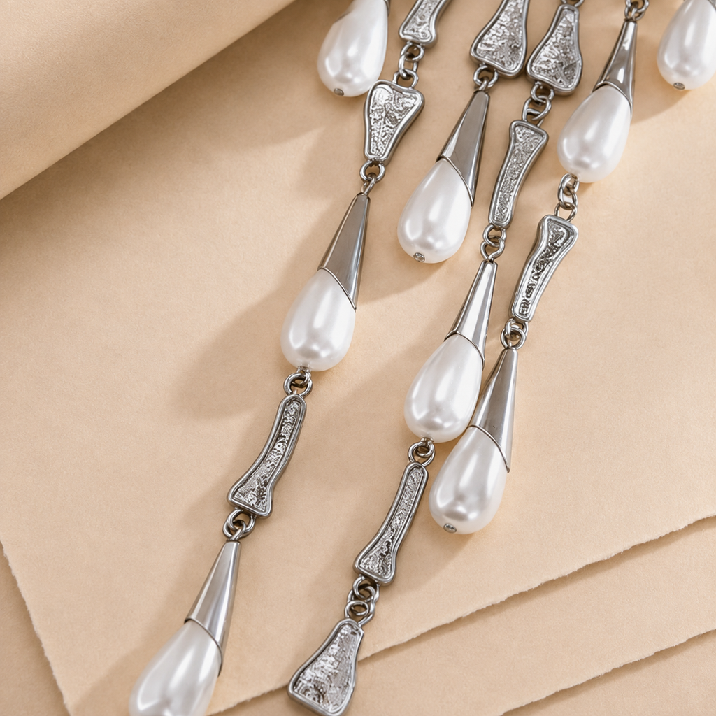 Mystic Gaze Fringe Brooch