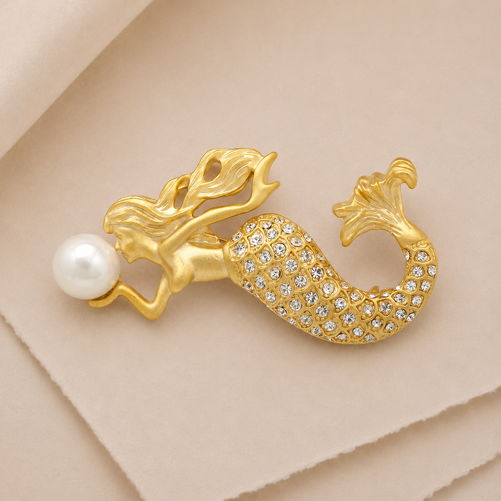Mermaid Sparkle Brooch