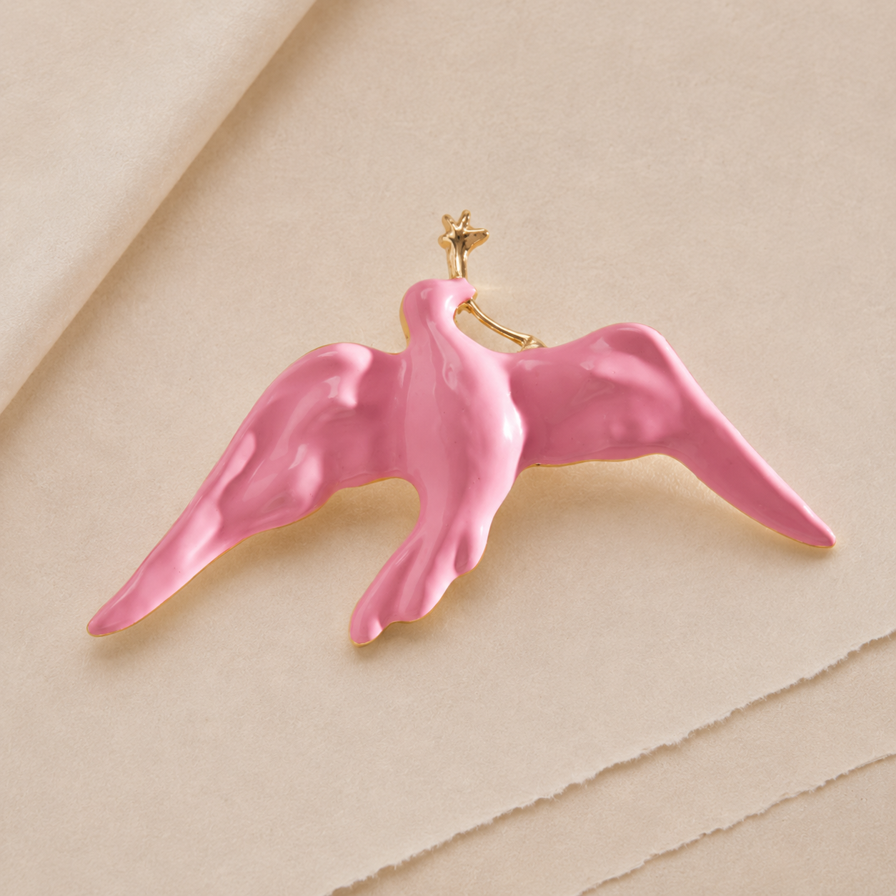 Soaring Swallow Statement Brooch
