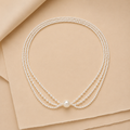 Multi-Strand Beaded Necklace