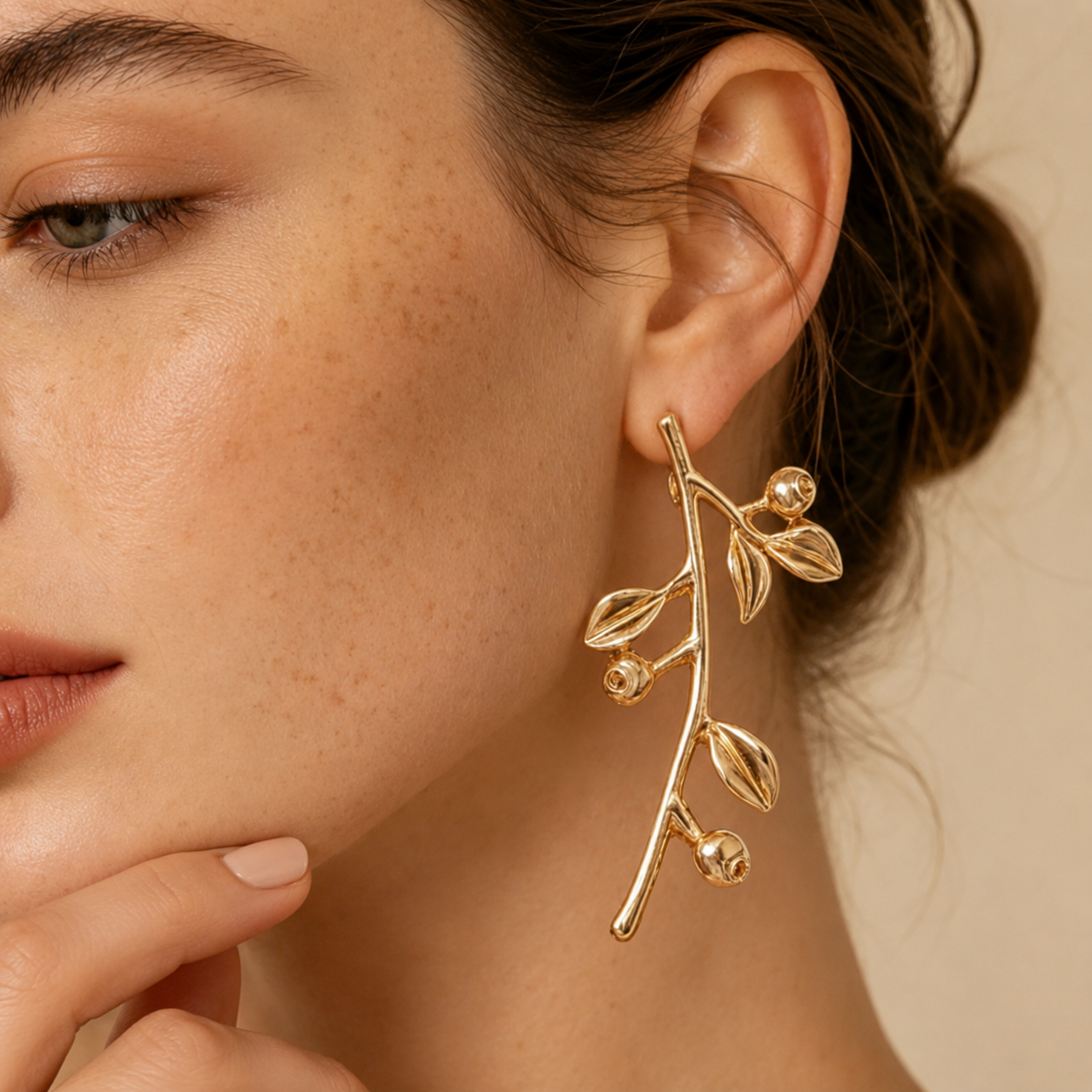 Botanical Vine Drop Earrings