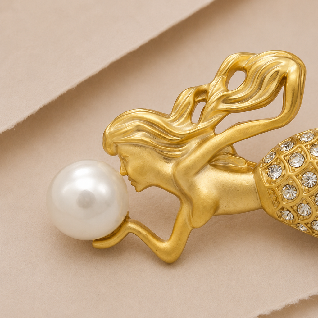 Mermaid Sparkle Brooch