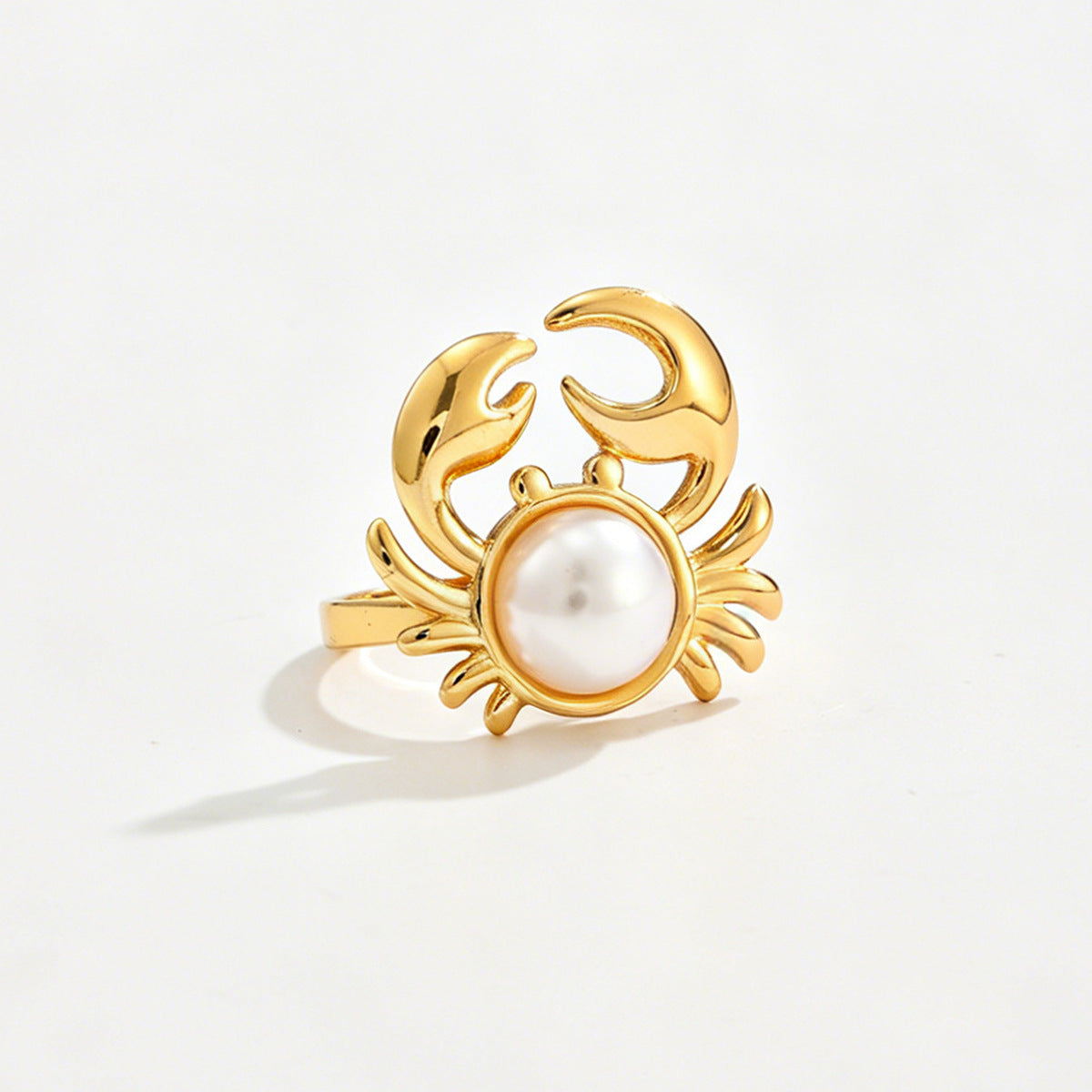 Ocean Charm Statement Ring Set